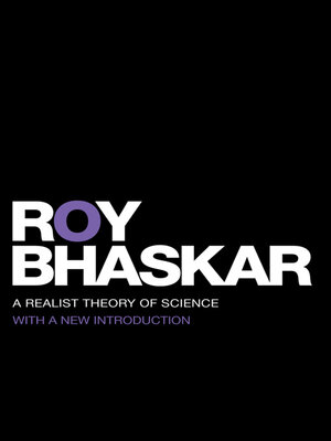 cover image of A Realist Theory of Science